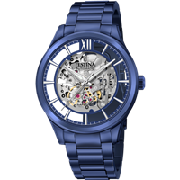 Watch Festina Man SKELETON AUTOMATIC in Steel F20631/1 - F20631/1